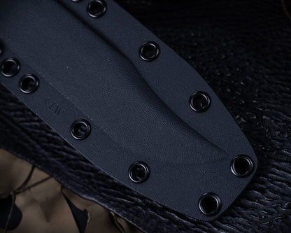 Defiant7 M320E Fixed Blade w/ Stonewashed Blade