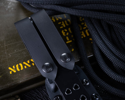 Defiant7 M320E Fixed Blade w/ Stonewashed Blade