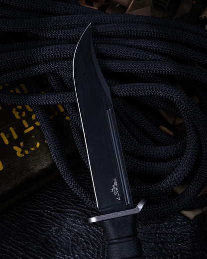 Defiant7 M320E Fixed Blade w/ Black Blade