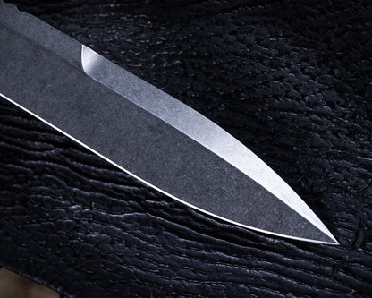 Defiant7 M320G Fixed Blade w/ Stonewashed Blade