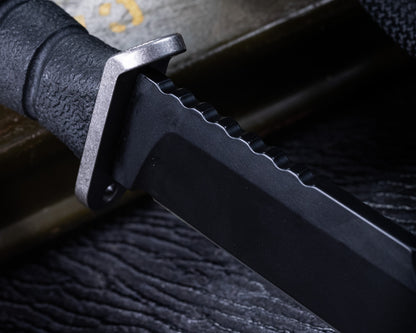 Defiant7 M320G Fixed Blade w/ Black Blade