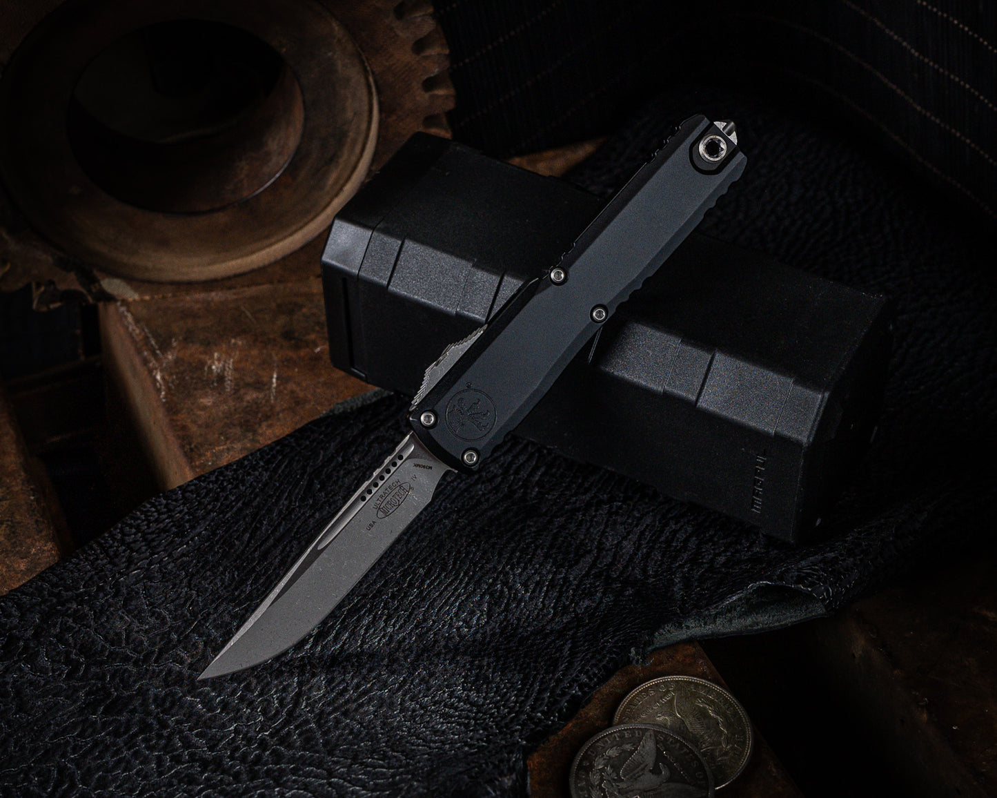 Microtech Ultratech Gen IV Black S/E Apocalyptic