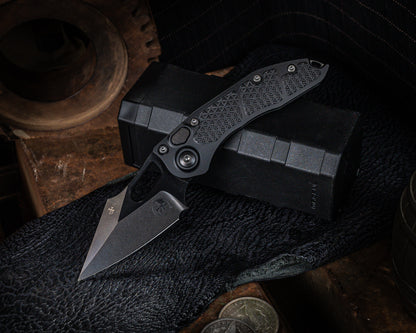 Stitch Auto Shadow DLC Standard Deep Engraved 3.75" Blade