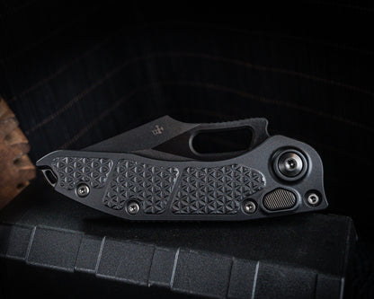 Stitch Auto Shadow DLC Standard Deep Engraved 3.75" Blade