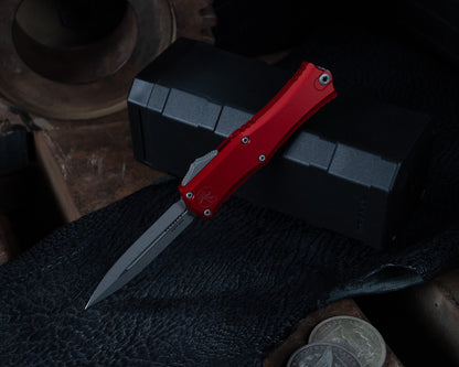 Microtech Hera II Mini D/E Red Apocalyptic Standard
