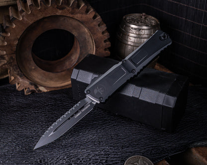 Microtech Combat Troodon Double Edge Gen III Tactical Full Serrated