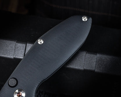 Defiant 7 Alpha 2.8" Stonewash Button Lock