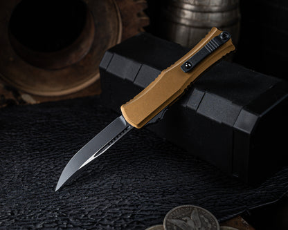Microtech Hera II Mini Single Edge Tan Standard