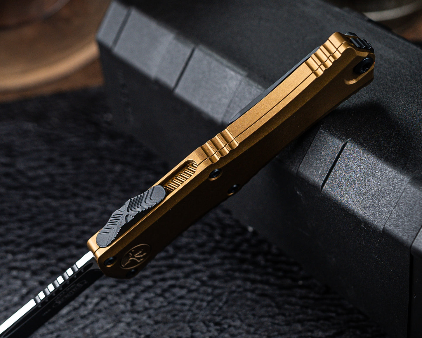 Microtech Hera II Mini Single Edge Tan Standard