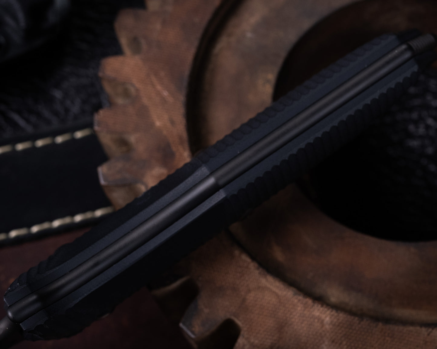 Bastinelli Grozo Fixed Blade w/ Black PVD Blade