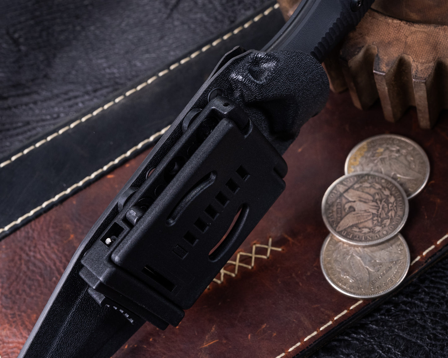 Bastinelli Grozo Fixed Blade w/ Black PVD Blade