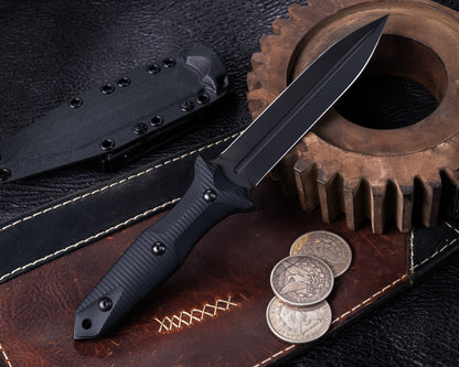 Bastinelli Grozo Fixed Blade w/ Black PVD Blade