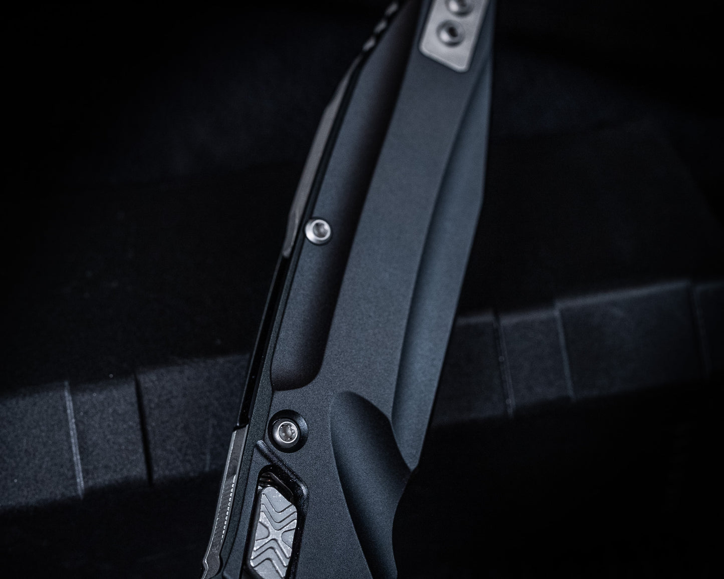 Microtech Socom Delta Ram-Lok S/E Stonewash Standard Black