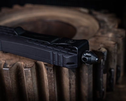 Microtech Combat Troodon D/E Delta Frag Fluted DLC Standard DLC Hardware Nickel Boron Internals Signature Series