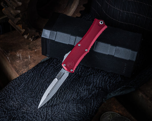 Microtech Hera II Mini Bayonet Merlot Apocalyptic Standard