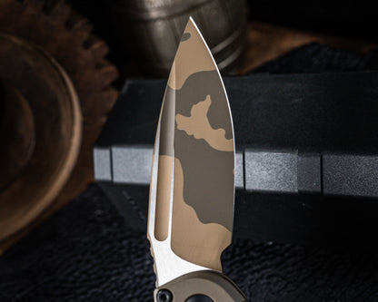 Microtech LUDT S/E Gen III Badlands Camo Standard
