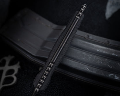 Microtech SBK Signature Series DLC 5" Blade w/ Carbon Fiber Handles