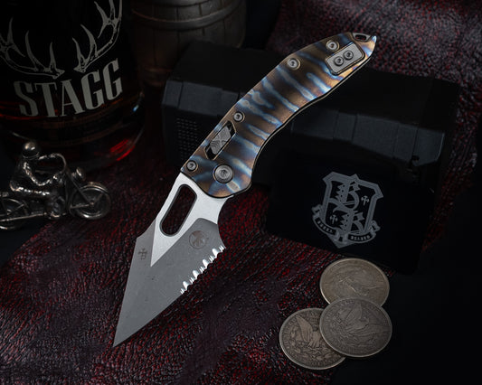 Flamed Stitch Ram-Lok Titanium Frag Apocalyptic - Marfione Select